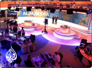 Al Jazeera TV Newsroom